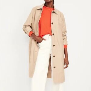 Women's GAP Tan Coat